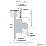 Front Brake Kit Wilwood 4 Piston 11.75"