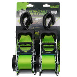 Retractable Ratchet Straps with Safety Clips 50mm Wide 3m Long (RW116)