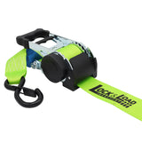 Retractable Ratchet Straps with Safety Clips 50mm Wide 3m Long (RW116)