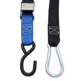 Pair of Blue Motorcycle Tie Down Straps (RW91)