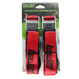 Pair of Red Motorcycle Tie Down Straps (RW94)