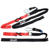 Pair of Red Motorcycle Tie Down Straps (RW94)
