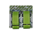 E-Track Wheel Tie Down Straps 1.8m Long - Pair (RW35)