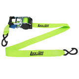 Retractable Ratchet Straps with Safety Clips 50mm Wide 3m Long (RW116)