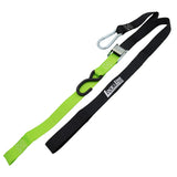 Pair of Green Motorcycle Tie Down Straps (RW90)