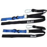 Pair of Blue Motorcycle Tie Down Straps (RW91)