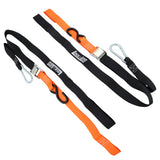 Pair of Orange Motorcycle Tie Down Straps (RW92)
