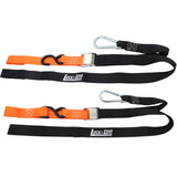 Pair of Orange Motorcycle Tie Down Straps (RW92)