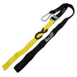 Pair of Yellow Motorcycle Tie Down Straps (RW93)