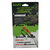 Pair of Red Motorcycle Tie Down Straps (RW94)
