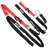 Pair of Red Motorcycle Tie Down Straps (RW94)