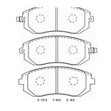 Toyota 86, Subaru BRZ/WRX Winmax W6.5 Front Race Brake Pads