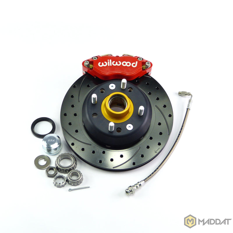 Front Brake Kit Wilwood 4 Piston 11"