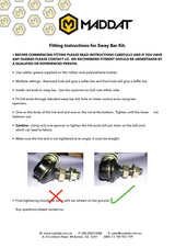 Datsun Stanza/PA10 Adjustable Conversion Sway Bar