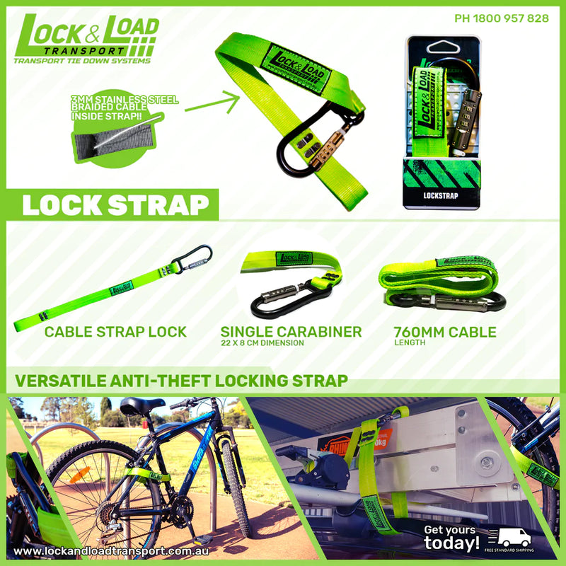 Lockstrap 760mm - Anti Theft Device RW08
